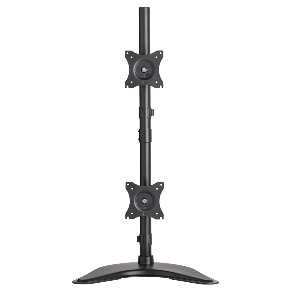 Dual Vertical Desk Mount Monitor Stand