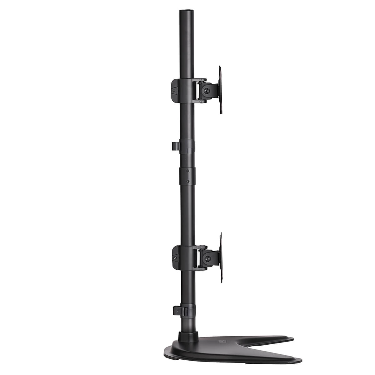 Dual Vertical Desk Mount Monitor Stand