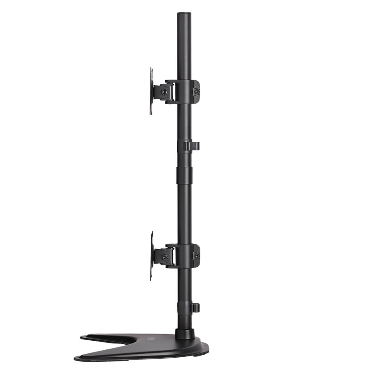 Dual Vertical Desk Mount Monitor Stand