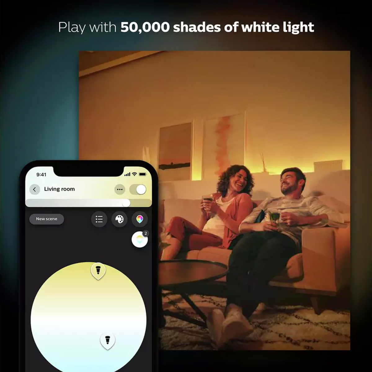 HB - Philips Hue WA 4.3W GU10 6Pack