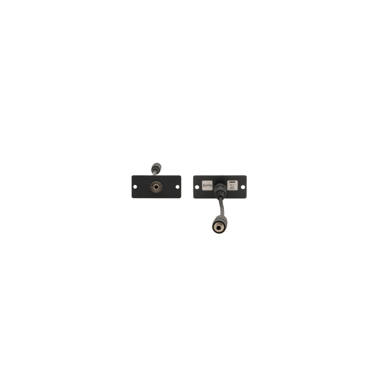 Wall Plate Insert 3.5mm Stereo Audio (B)