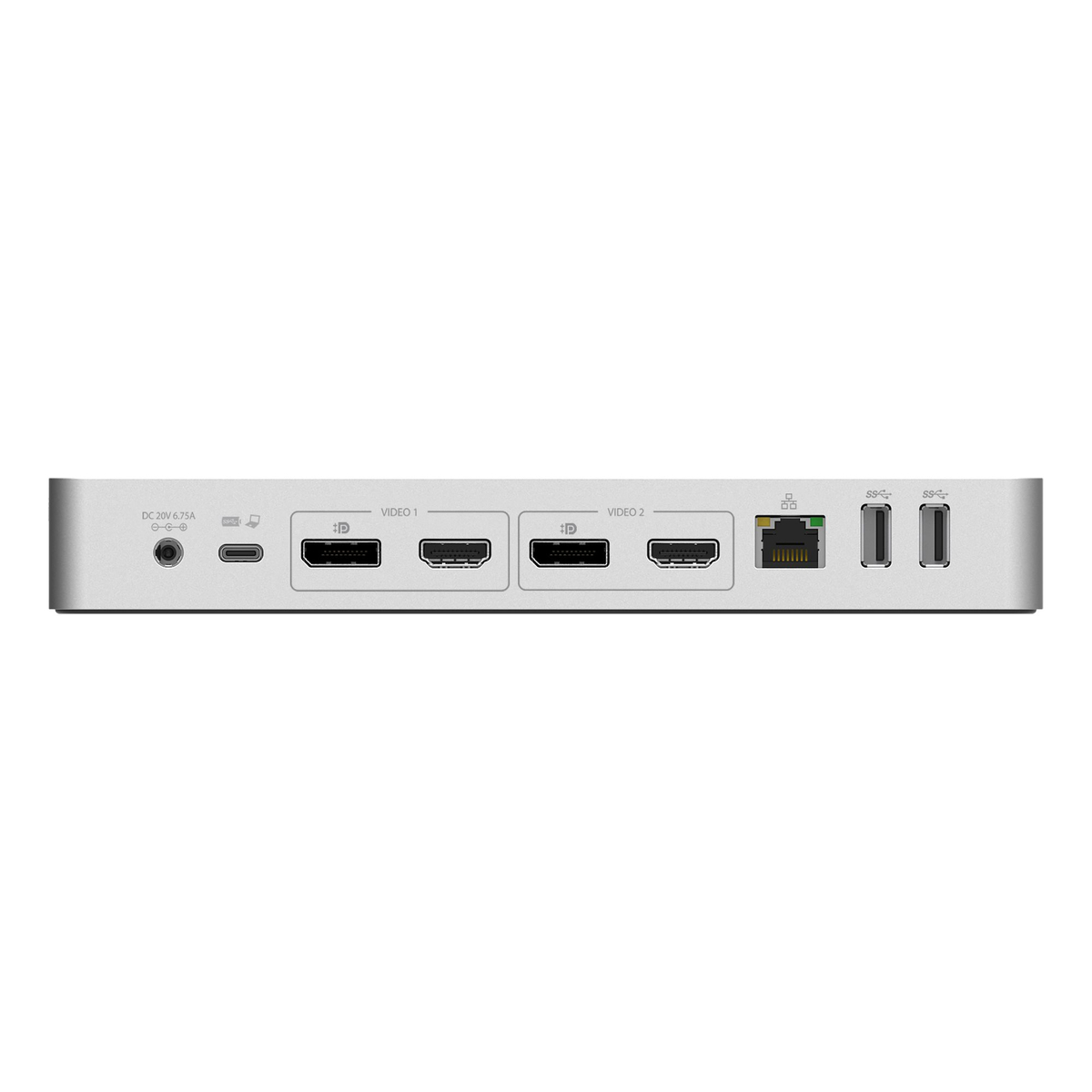 Dock USB-C & USB-A - Dual 4K - 60W PD