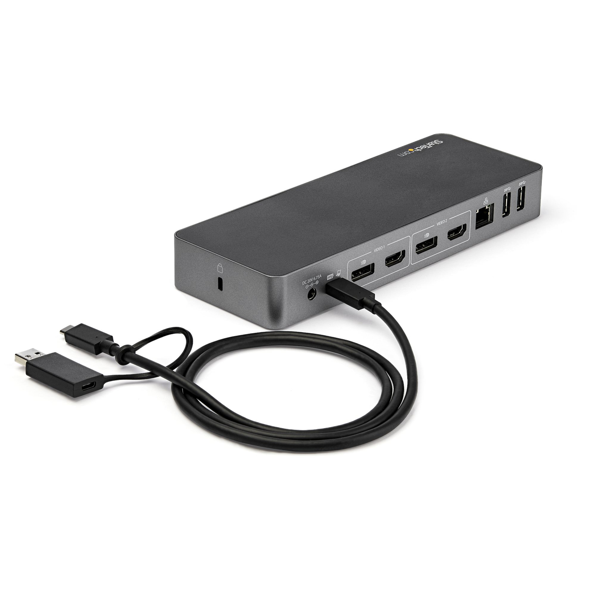 Dock USB-C & USB-A - Dual 4K - 60W PD