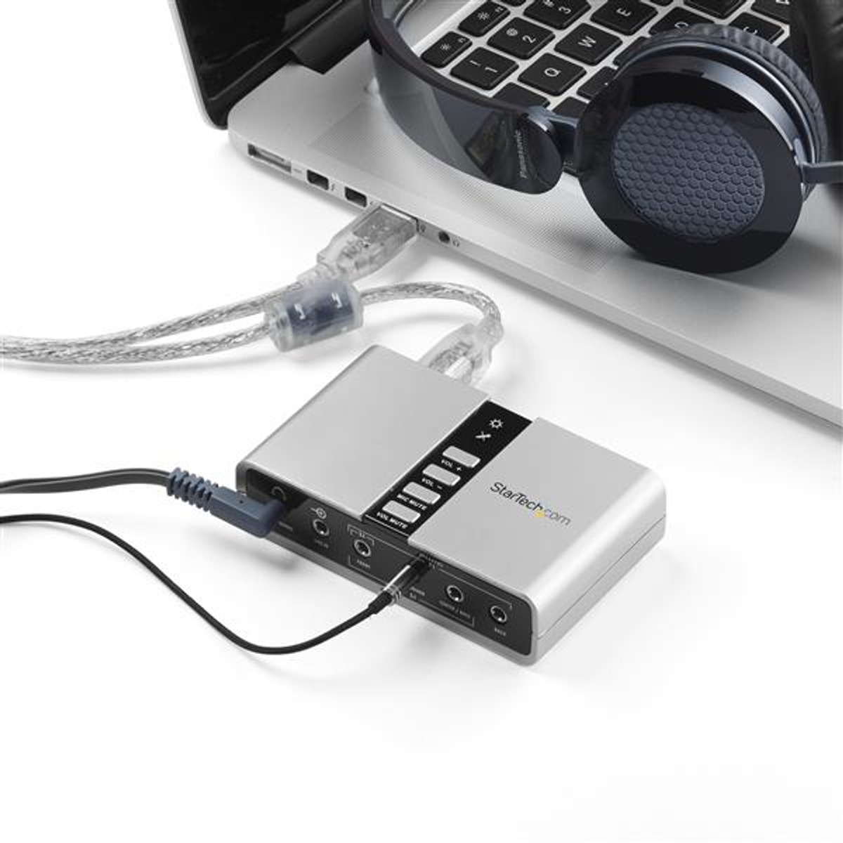 USB Audio Adapter External Sound Card