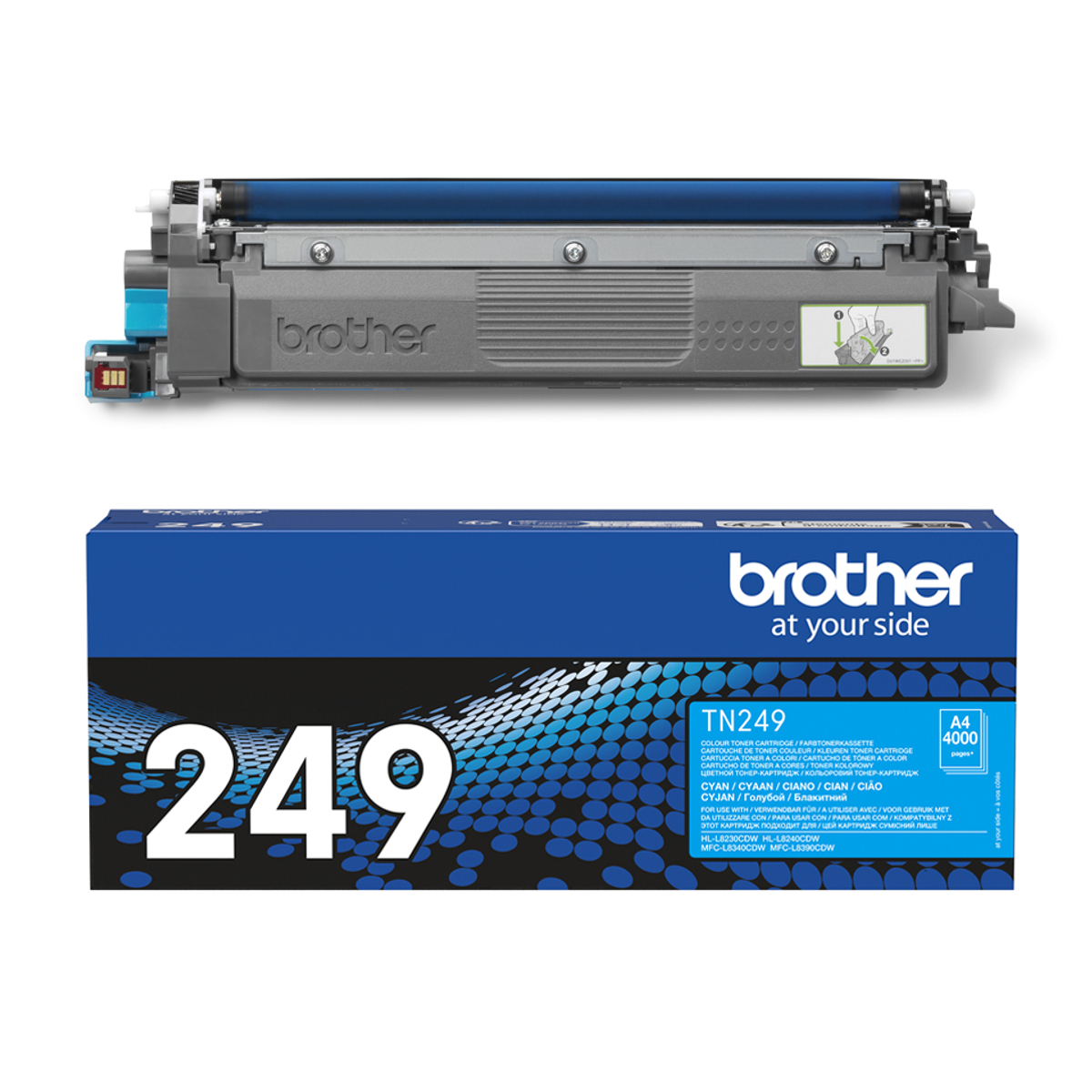 TN249C Cyan 4.000 Pages Toner