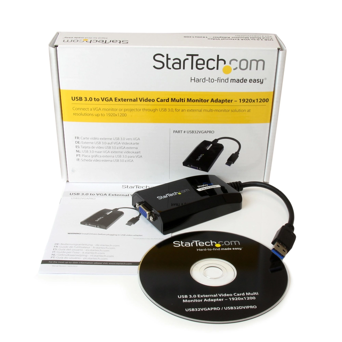 USB 3.0-VGA Ext Video Card Adapter