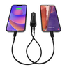 ACC-car charger-USBC-USBA-12W-FG-BLK