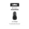 ACC-car charger-USBC-USBA-12W-FG-BLK
