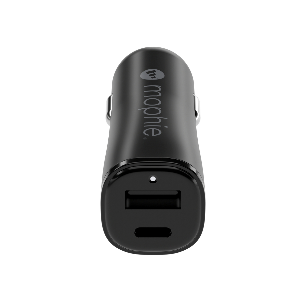 ACC-car charger-USBC-USBA-12W-FG-BLK