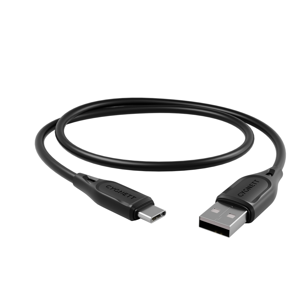 Essentials USB-C USB-A 2.0 Cable Blck 1m