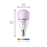 PHI WFB 40W P45 E14 922-65 RGB 1PF/6