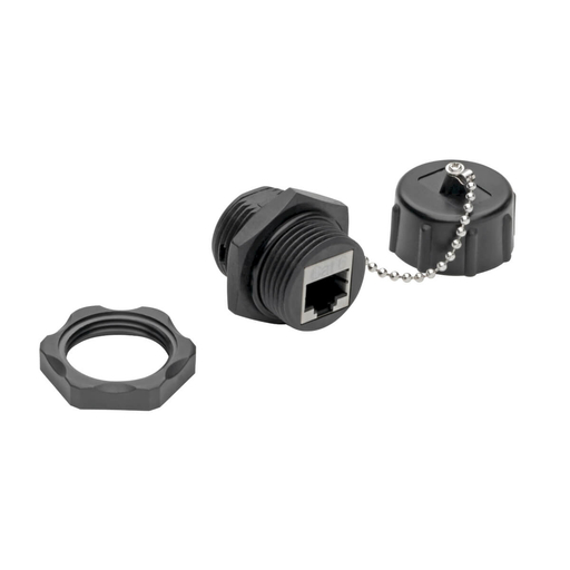 RJ45 Bulkhead Coupler Cat5/Cat6 Shielded