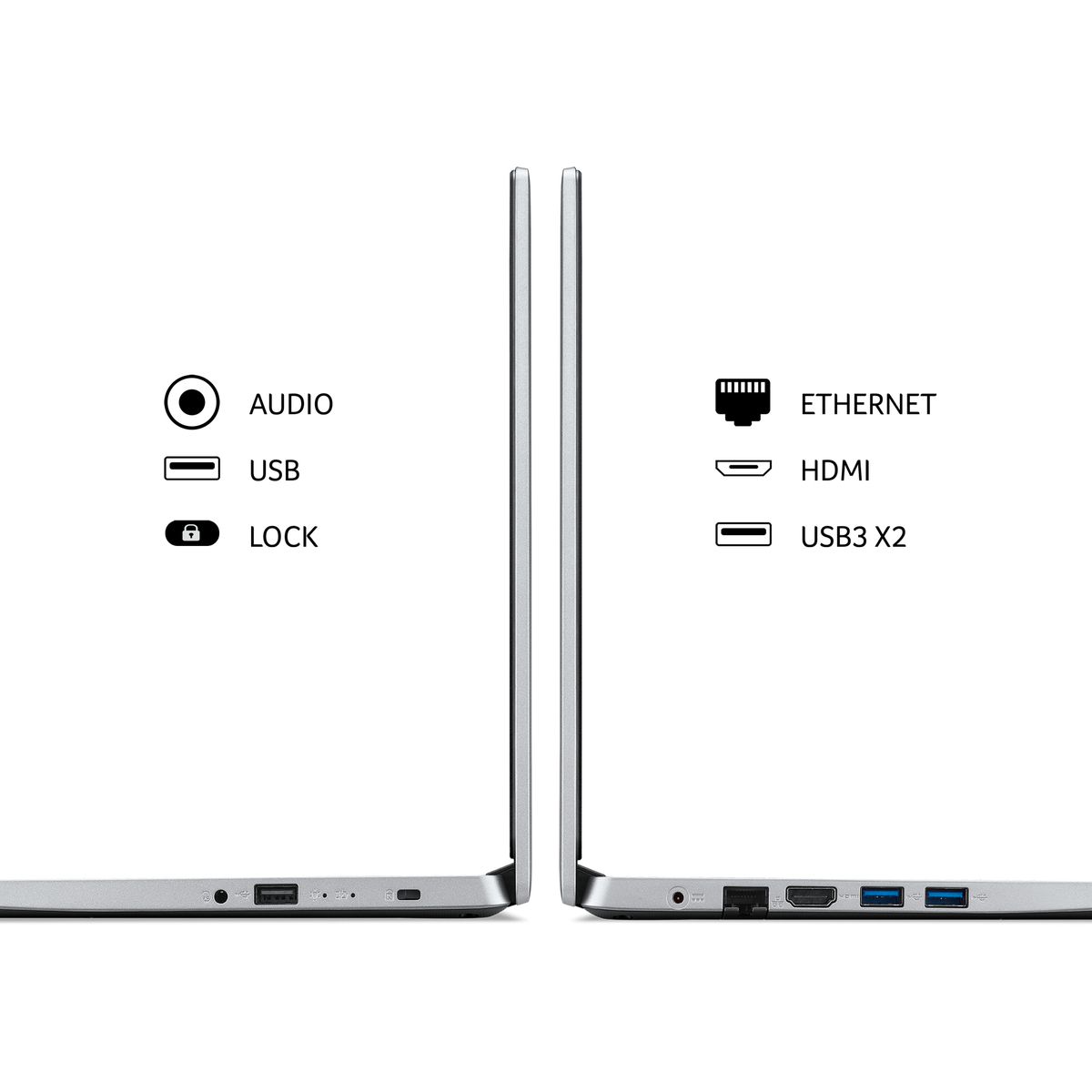 Aspire 1 Cel N4500 4GB 64GB W11 Silver