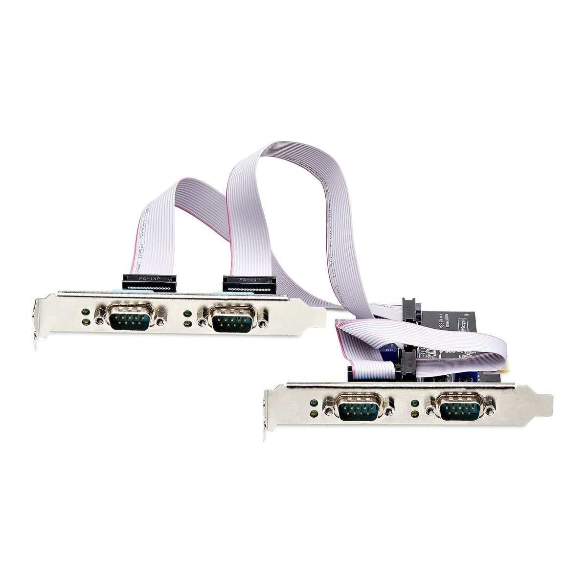 4-Port Serial PCIe Card RS232/422/485