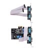 4-Port Serial PCIe Card RS232/422/485