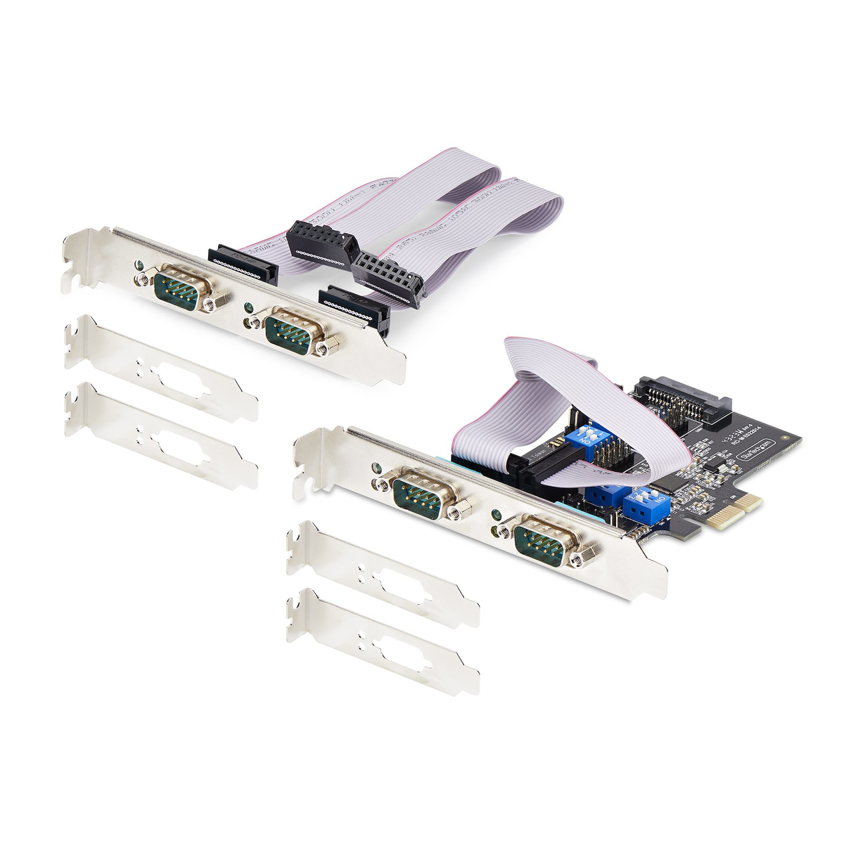 4-Port Serial PCIe Card RS232/422/485