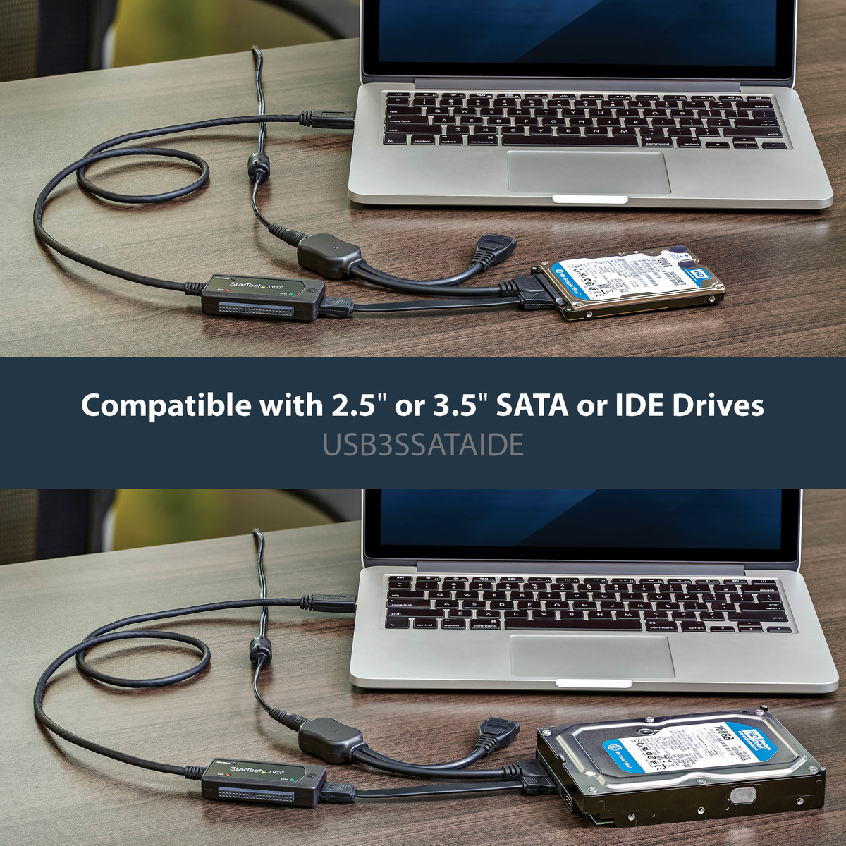 USB 3.0-SATA or IDE Hard Drive Adpt Conv