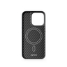Mag+Hybrid Carbon Case 15 Pro Max Black
