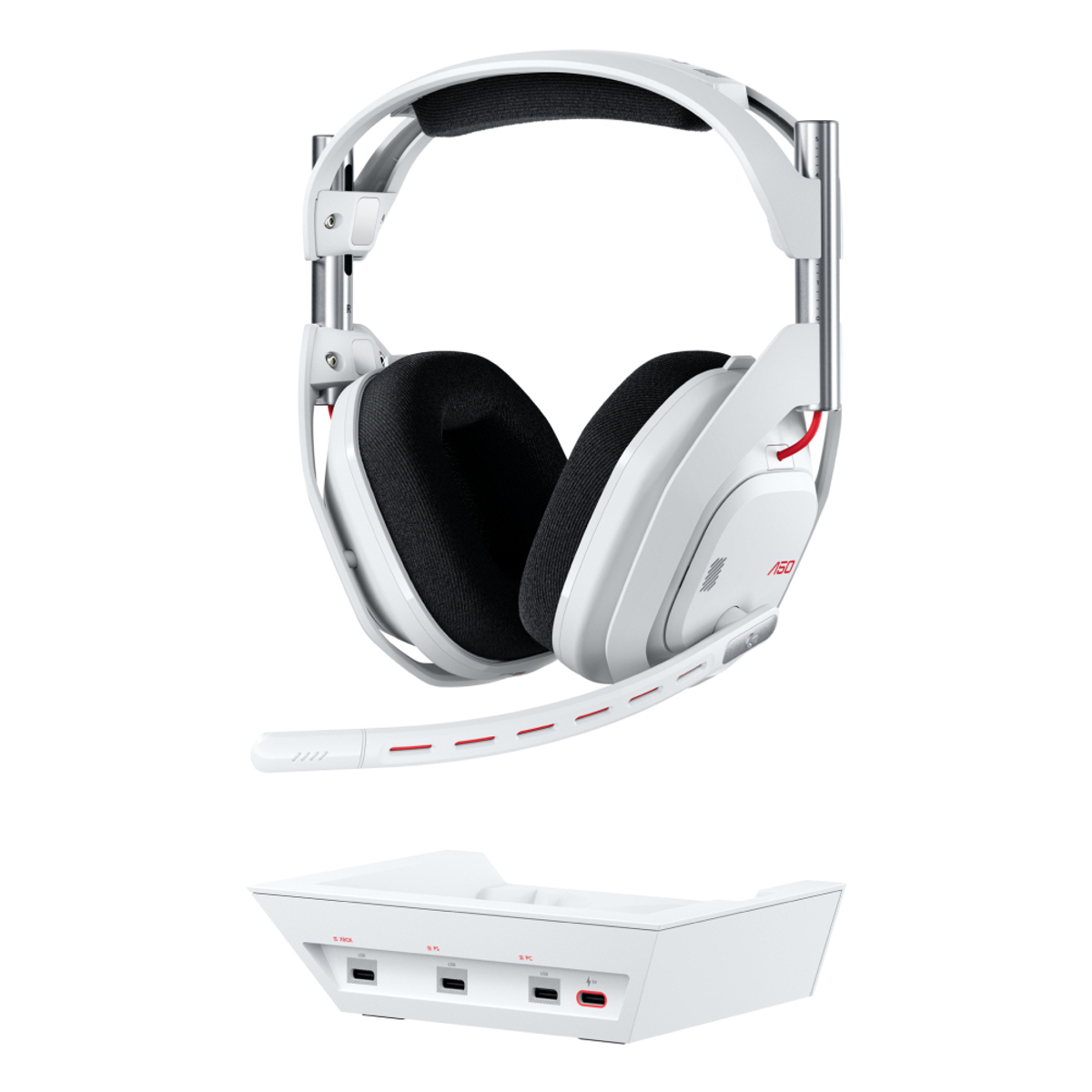 A50 LSPEED Wless Gaming Headset-WHITE