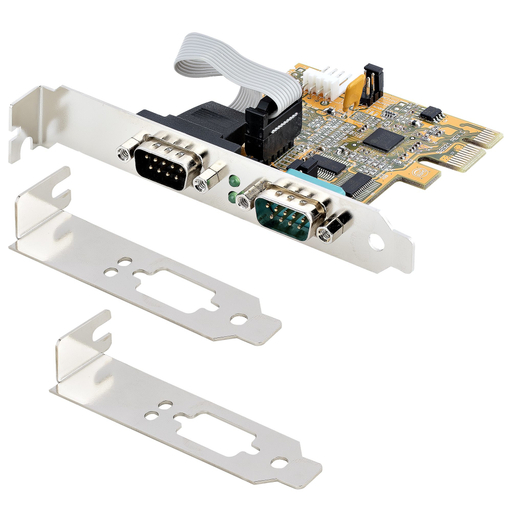 2-Port PCI Express RS232 Serial Card