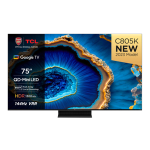 TCL, 75" QLED Mini LED TV 4K HDR Premium