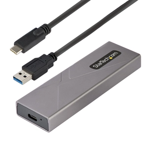 M.2 PCIe NVMe/M.2 SATA SSD USB Enclosure