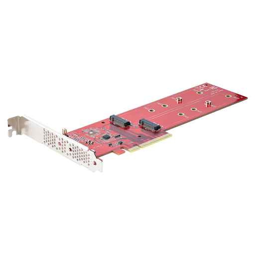 Dual M.2 PCIe SSD Adapter NVMe / AHCI