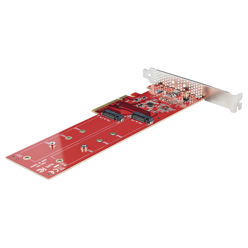Dual M.2 PCIe SSD Adapter NVMe / AHCI