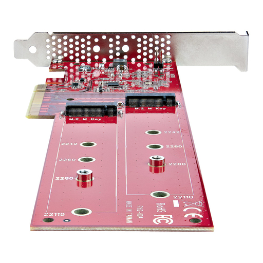 Dual M.2 PCIe SSD Adapter NVMe / AHCI