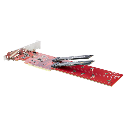 Dual M.2 PCIe SSD Adapter NVMe / AHCI