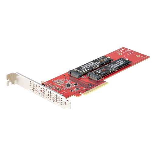 Dual M.2 PCIe SSD Adapter NVMe / AHCI