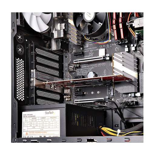 Dual M.2 PCIe SSD Adapter NVMe / AHCI