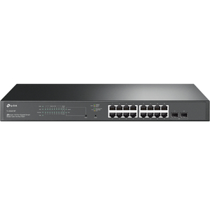 TP-Link, 18-Port Gigabit Smart With 16-Port PoE+