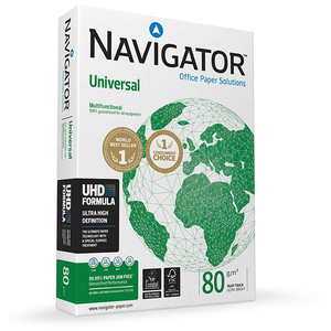 Navigator, NU White Paper A4 80gsm Box 5 Reams