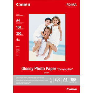 Canon, GP-501 A4 Glossy Photo Paper 100 Sheets