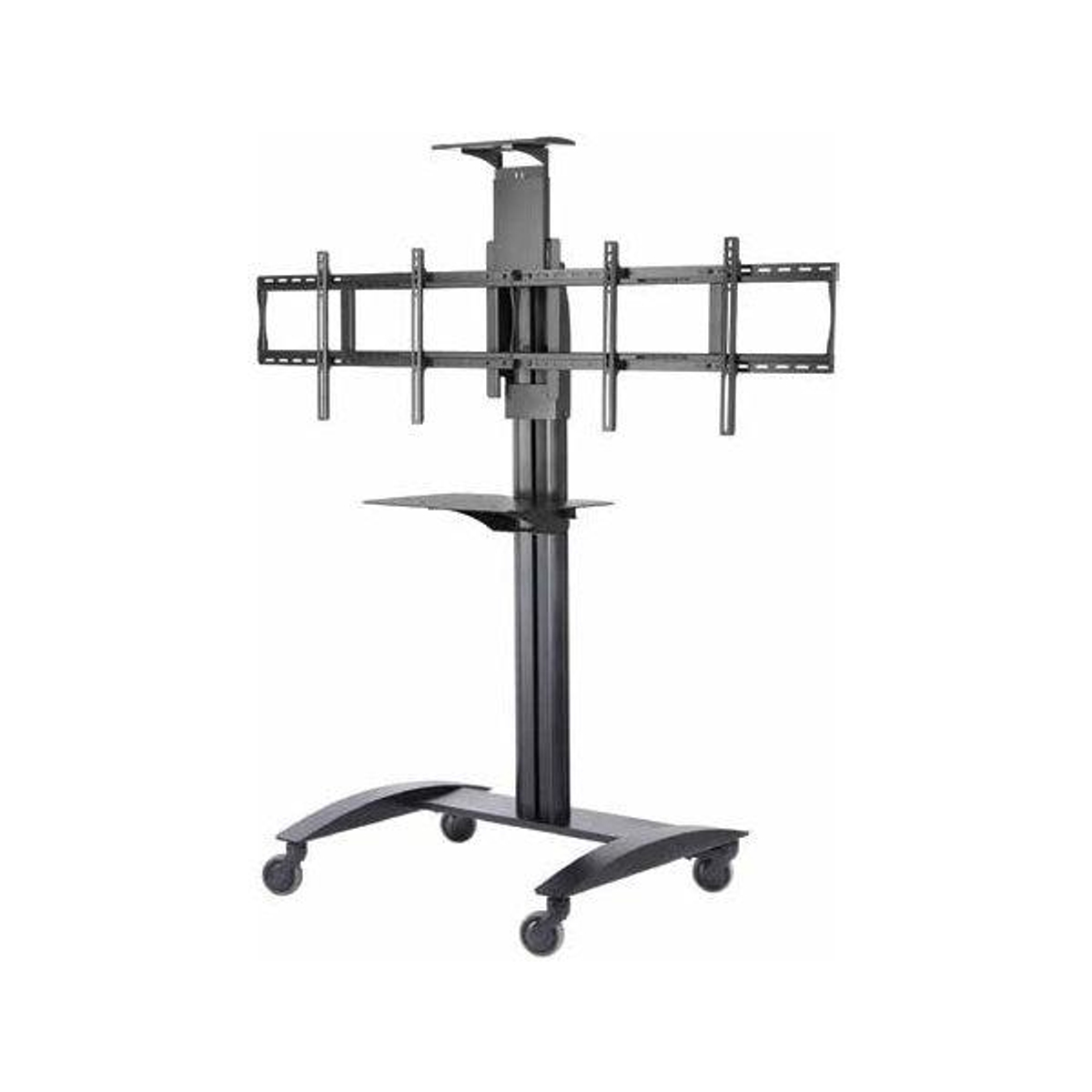 SR555M Mobile Trolley Dual Panel Shelf