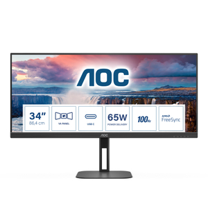 AOC, 34 VA 3440x1440 100Hz HDMI