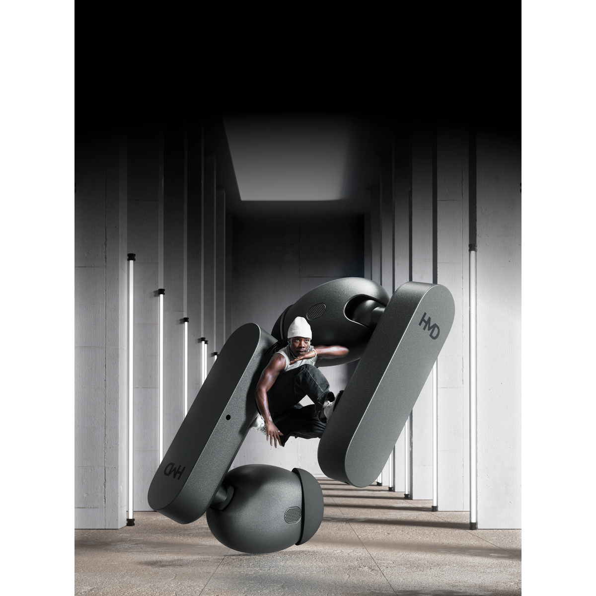 HMD Amped Buds Black