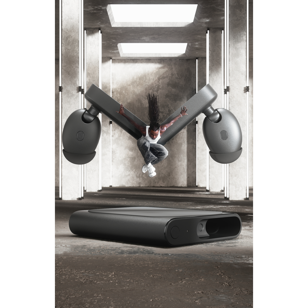 HMD Amped Buds Black