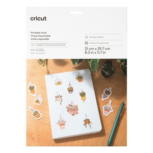 Cricut, Joy Xtra Printable Vinyl (Silver) 30 Sht