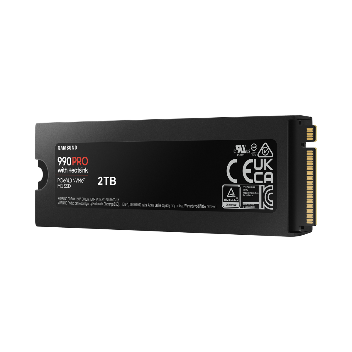 SSD Int 990 PRO 2TB Heatsink PCIe M.2