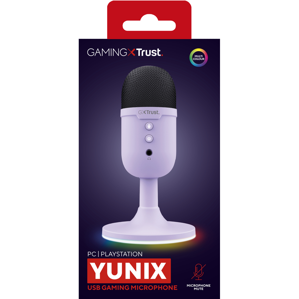 GXT234P YUNIX USB MICROPHONE PURPLE