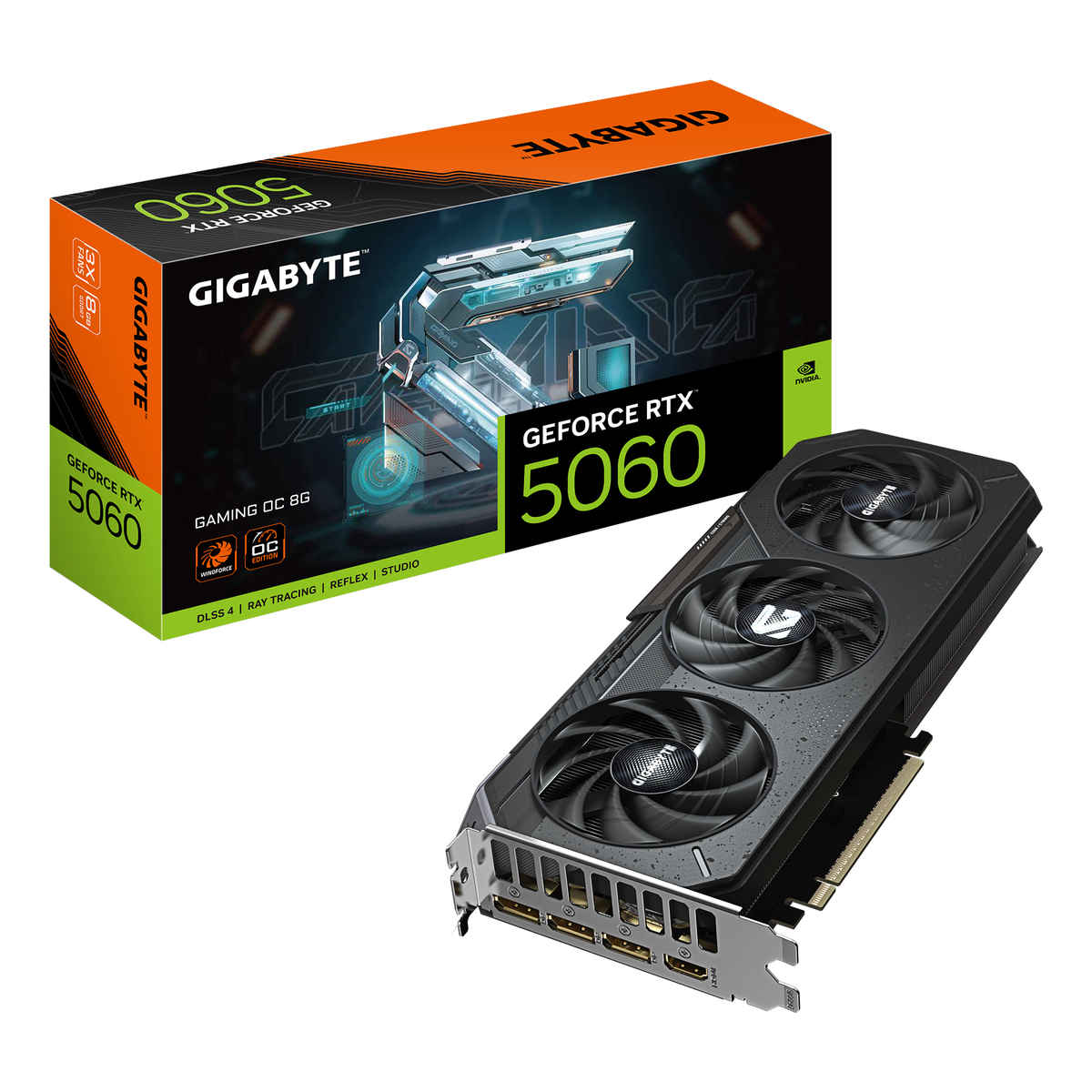 GPU NV 5060 GAMING OC 8GB Fan