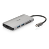 8-in-1 USB-C Hub -HDMI/Ethernet/SD/Power