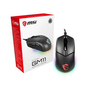 MSI, MOU USB Clutch GM11 Optical Blk RGB