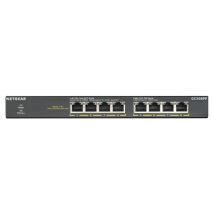 Netgear, 8PT GE Unmanaged Switch W/POE/POE+