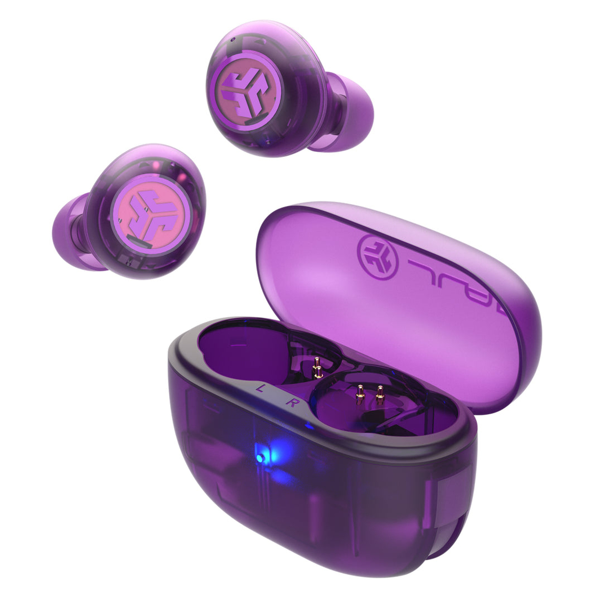 Go Pop ANC True W-less Earbuds - Purple