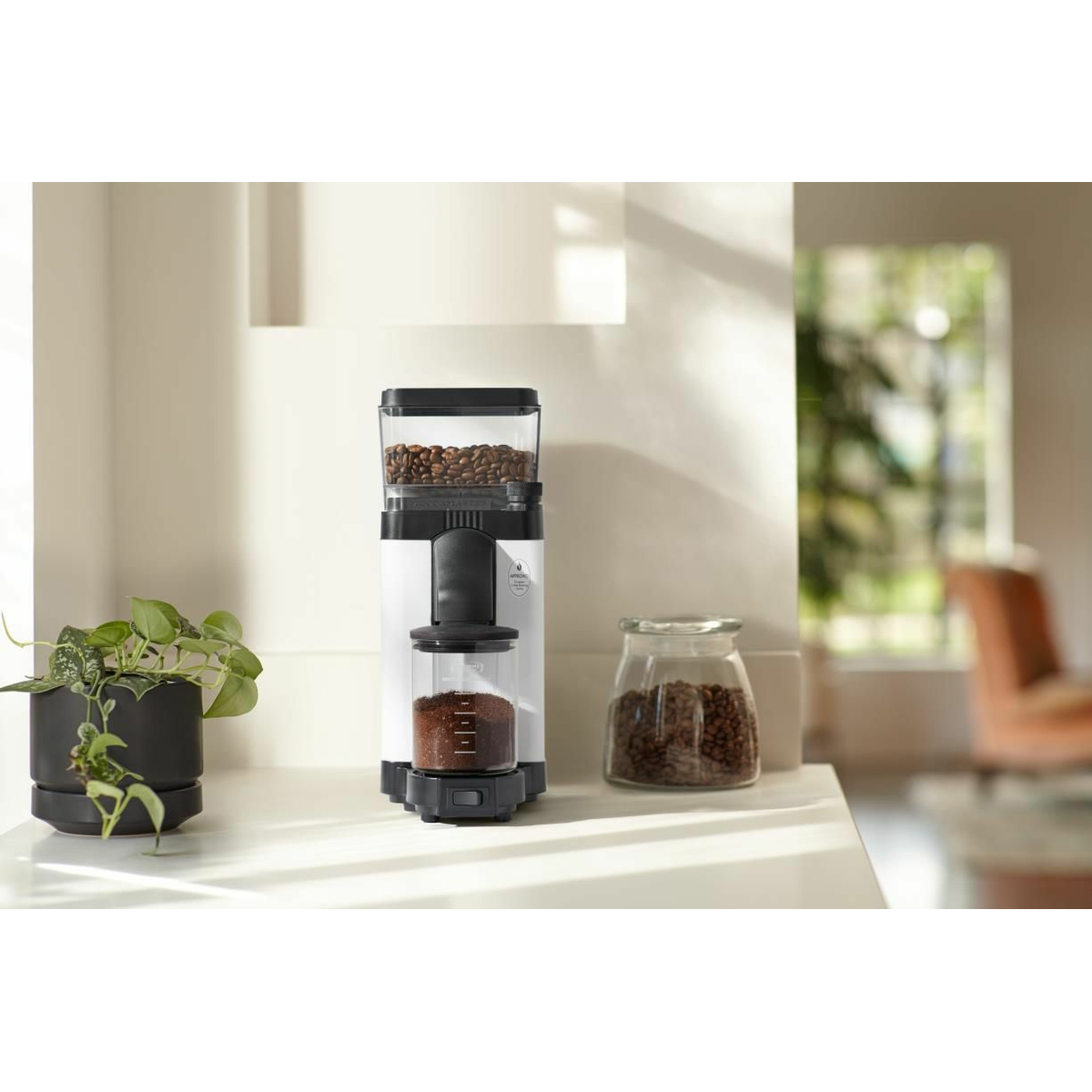 KM 5 Burr Grinder Matt White