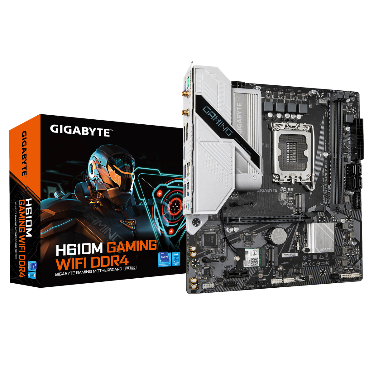 MB INT 1700 H610M GAMING WIFI DDR4 MATX