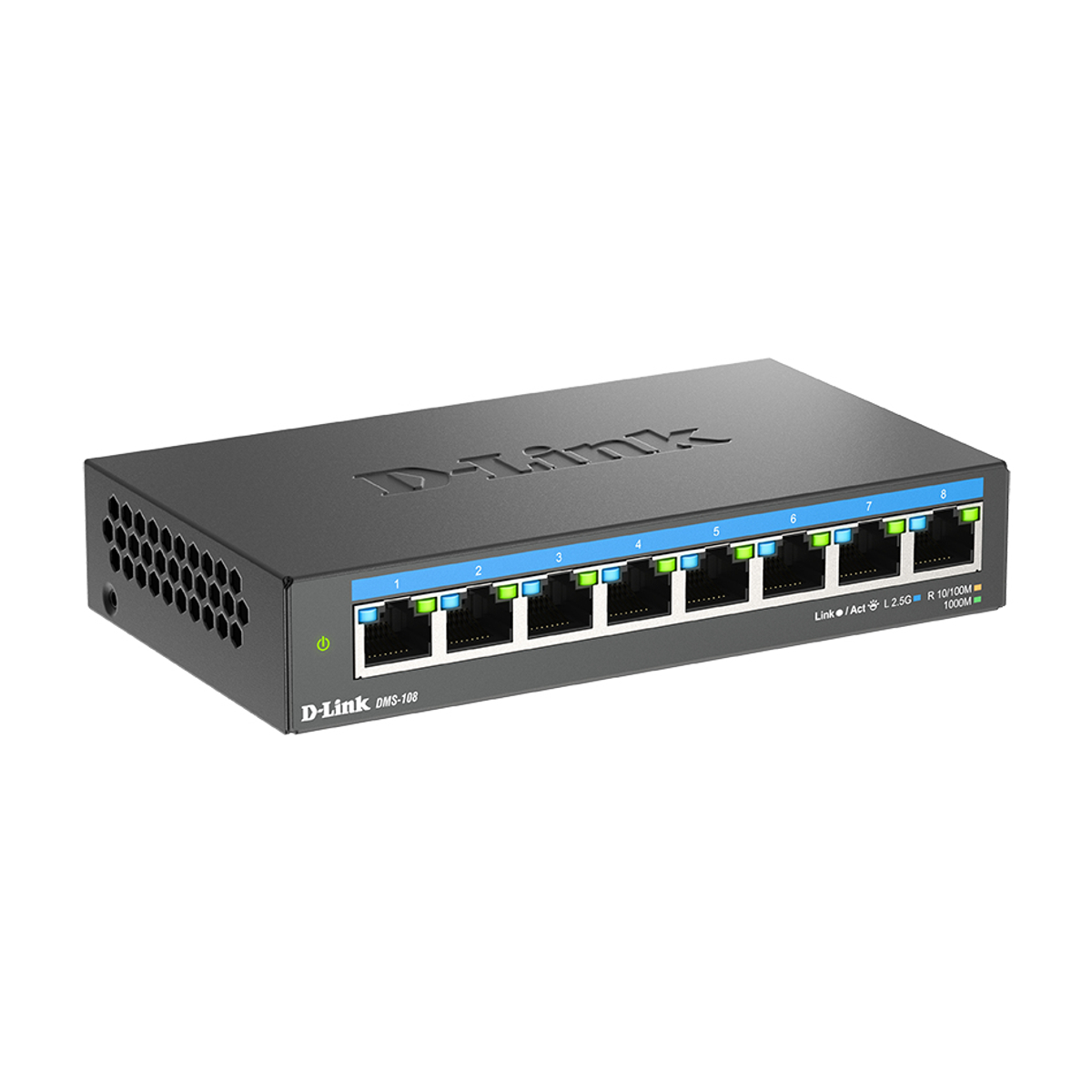 8-Port Multi-Gigabit Unmanaged Switch